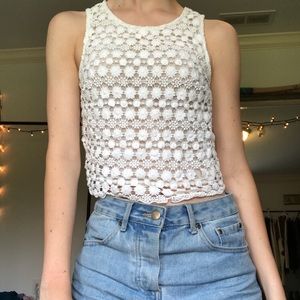 White Tank Top from Divided